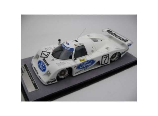 ギャラリービューアに画像をロードする, 1982 Ford C100 #7 M. Winkelhock/K. Niedzwieds 24h Le Mans 1000 km, white/Tecnomodel 1/18ミニカー