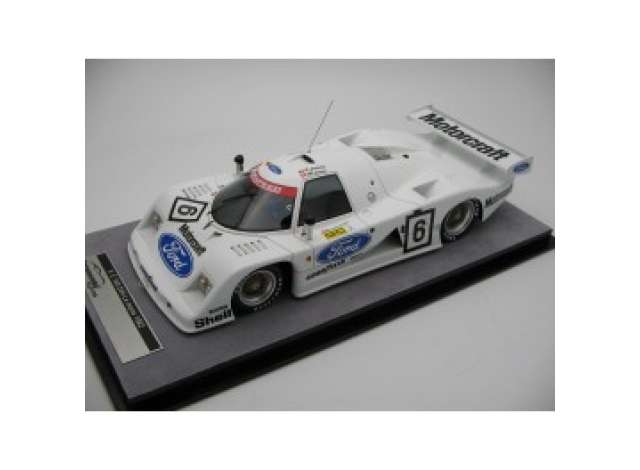 ギャラリービューアに画像をロードする, 1982 Ford C100 #7 M. Winkelhock/K. Niedzwieds 24h Le Mans 1000 km, white/Tecnomodel 1/18ミニカー