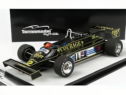ロータス F1 87 N 12 イギリスGP 1981 N.マンセル ブラック/ TECNOMODEL 1/18 185台限定ミニカー