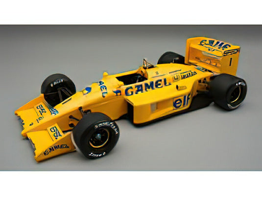 【予約】2025年発売予定LOTUS - F1 100T TEAM CAMEL HONDA N 1 BRAZILIAN GP 1988 NELSON PIQUET - YELLOWTECNO 1/18ミニカー