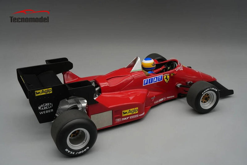 ギャラリービューアに画像をロードする, Ferrari 126 C4 M2 1984/ Tecno 1/18 ミニカー