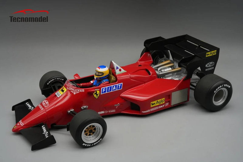 ギャラリービューアに画像をロードする, Ferrari 126 C4 M2 1984/ Tecno 1/18 ミニカー