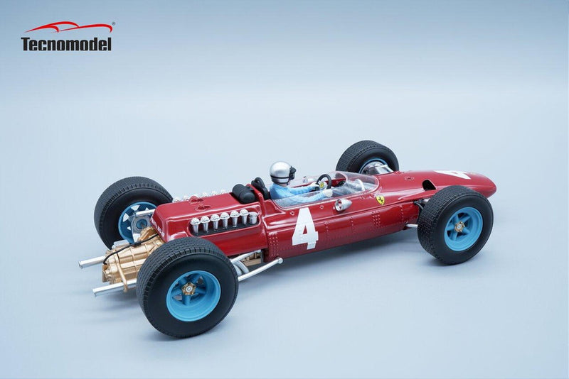 ギャラリービューアに画像をロードする, Ferrari 512 F1 1965年 F1 イタリアGP #4 L.バンディーニ/ Tecno 1/18 ミニカー