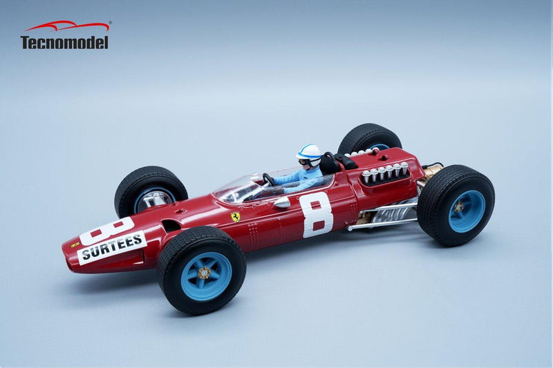 ギャラリービューアに画像をロードする, Ferrari 512 F1 1965年 F1 イタリアGP #8 J.サーティース/ Tecno 1/18 ミニカー