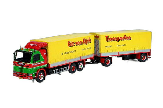 Eijck Transport Scania 112M コンビ 2/ Tekno 1/50 建設機械模型 ミニカー