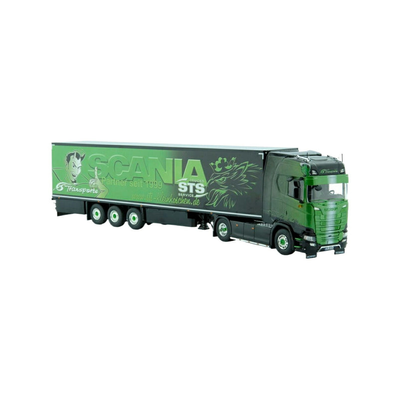 ギャラリービューアに画像をロードする, GS Transporte Scania S-Serie Hihgline トラック / TEKNO 1/50 建設機械模型 工事車両