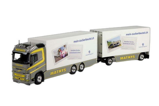 Mathys Volvo FH04 Globetrotter コンビ/ Tekno 1/50 建設機械模型 ミニカー