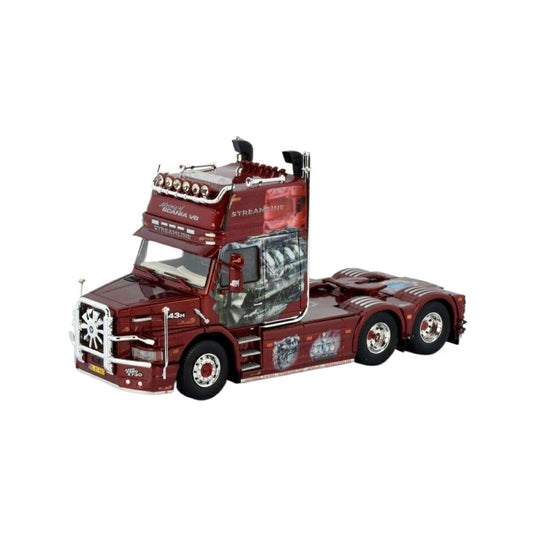 Tekno History Scania 3シリーズ トルペド 特別コンポーネント付き(背面モーターなし) 74775 トラック1/50 建設機械模型 工事車両