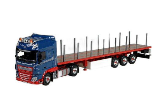 Haas spezial transport DAF XF105 Euro 6/ Tekno 1/50  建設機械模型 ミニカー