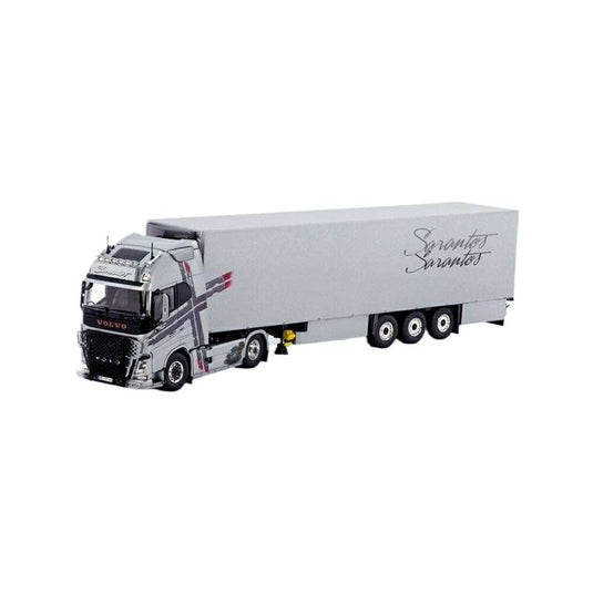 Tekno Sarantos Volvo FH04 グローブトロッターXL 冷蔵トレーラー 75144 トラック1/50 建設機械模型 工事車両