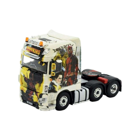 Tekno Paul Hawkins DAF XF ユーロ6 スーパースペースキャブ 76224 トラック1/50 建設機械模型 工事車両