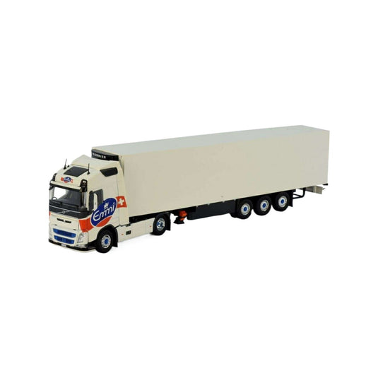 Tekno Emmi Volvo FH4 冷蔵トレーラー 76504 トラック1/50 建設機械模型 工事車両