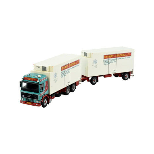 Rynart Volvo F14 Globetrotter トラック / TEKNO 1/50 建設機械模型 工事車両