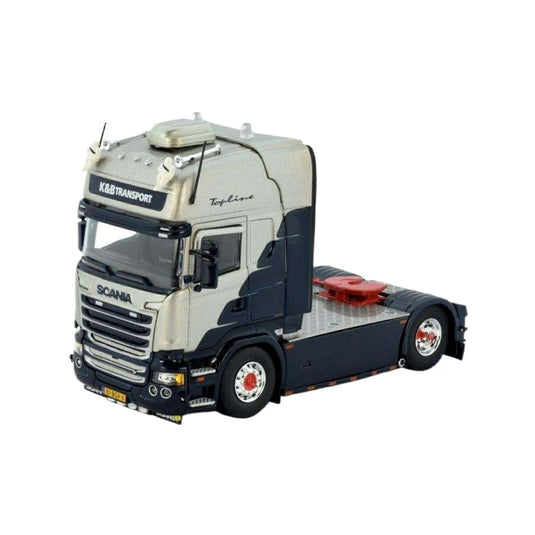 Tekno K&B Transport Scania トップライン R730 ストリームライン 4x2 80715 トラック1/50 建設機械模型 工事車両