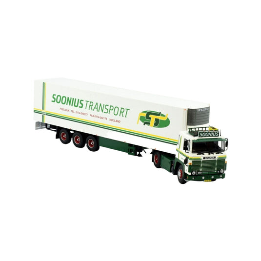 Soonius Scania 141 reefer trailer トラック / TEKNO 1/50 建設機械模型 工事車両