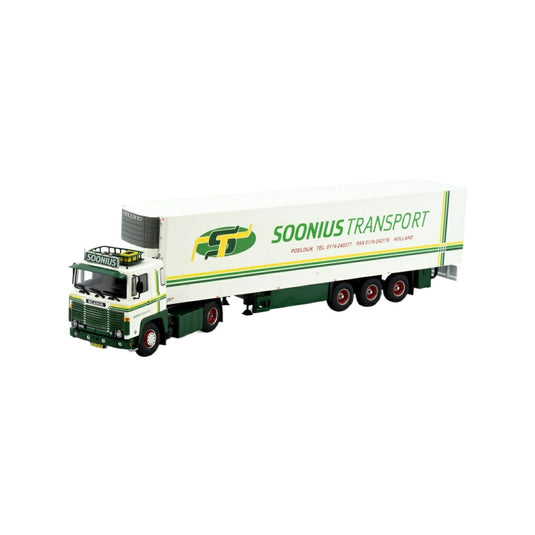 Soonius Scania 141 reefer trailer トラック / TEKNO 1/50 建設機械模型 工事車両