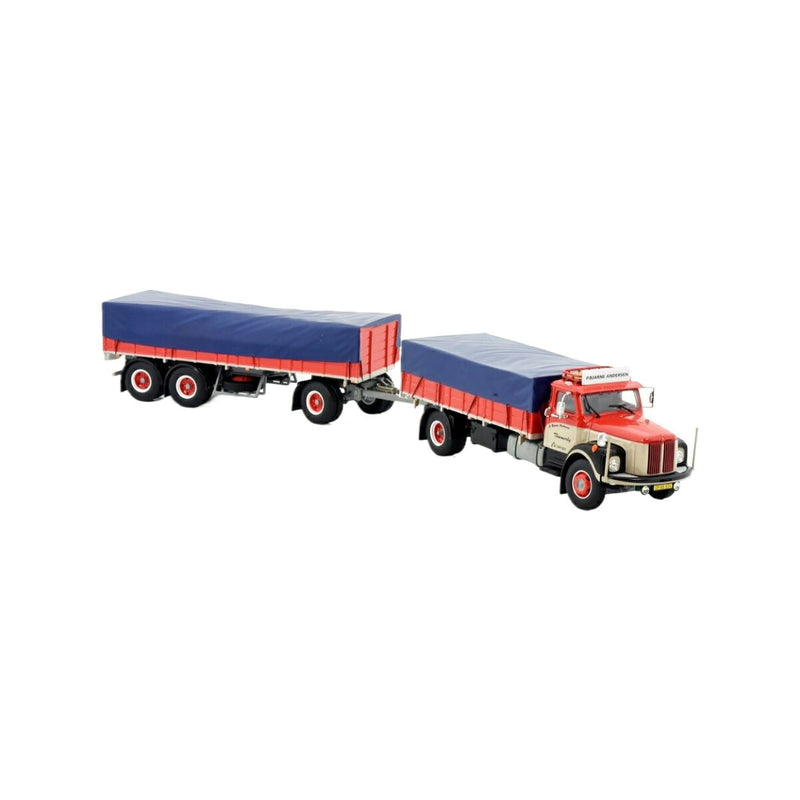 ギャラリービューアに画像をロードする, Andersen Bjarne Scania L76 Combi トラック / TEKNO 1/50 建設機械模型 工事車両