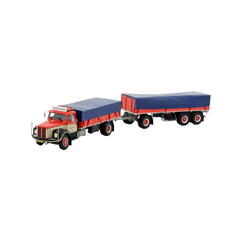 ギャラリービューアに画像をロードする, Andersen Bjarne Scania L76 Combi トラック / TEKNO 1/50 建設機械模型 工事車両