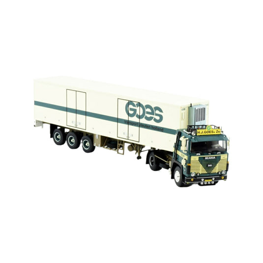 Goes Scania 141 reefer semitrailer トラック / TEKNO 1/50 建設機械模型 工事車両