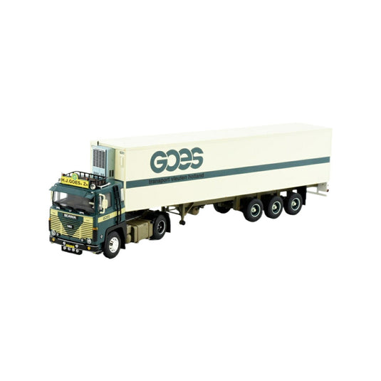 Goes Scania 141 reefer semitrailer トラック / TEKNO 1/50 建設機械模型 工事車両