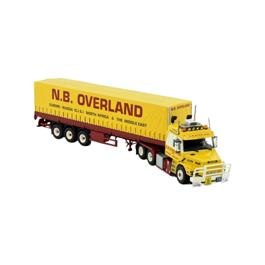 N.B. Overland Astran Scania Torpedo 143 トラック / TEKNO 1/50 建設機械模型 工事車両