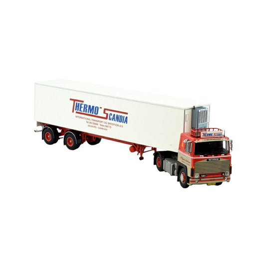 Bjarne Andersen Scania 141 Reefer トラック / TEKNO 1/50 建設機械模型 工事車両