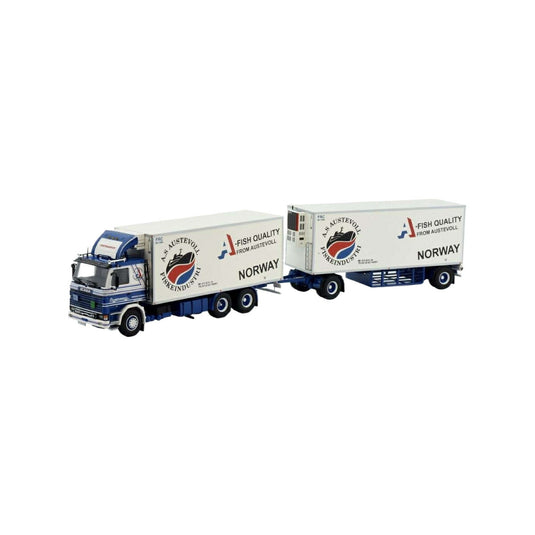 Langtransport Scania 142 2 トラクタ / Tekno 1/50 建設機械模型 工事車両