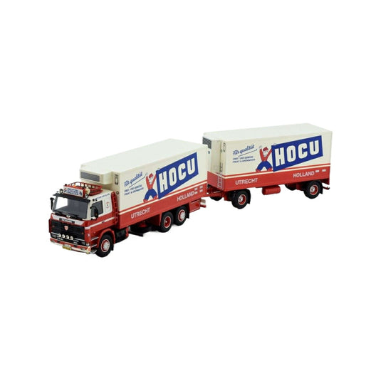 Tekno Hocu Scania 113 自動車トレーラー 82309 トラック1/50 建設機械模型 工事車両