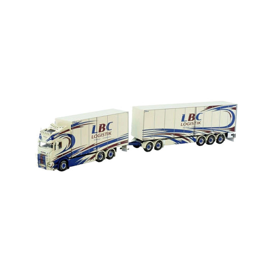 Tekno LBC Karlskoga Scania 次世代Rシリーズ コンビ 82811 トラック1/50 建設機械模型 工事車両