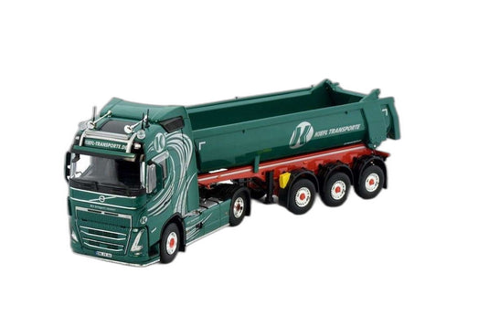 Kiefl Transporte Volvo FH05 Globetrotter/ Tekno 1/50 建設機械模型 ミニカー