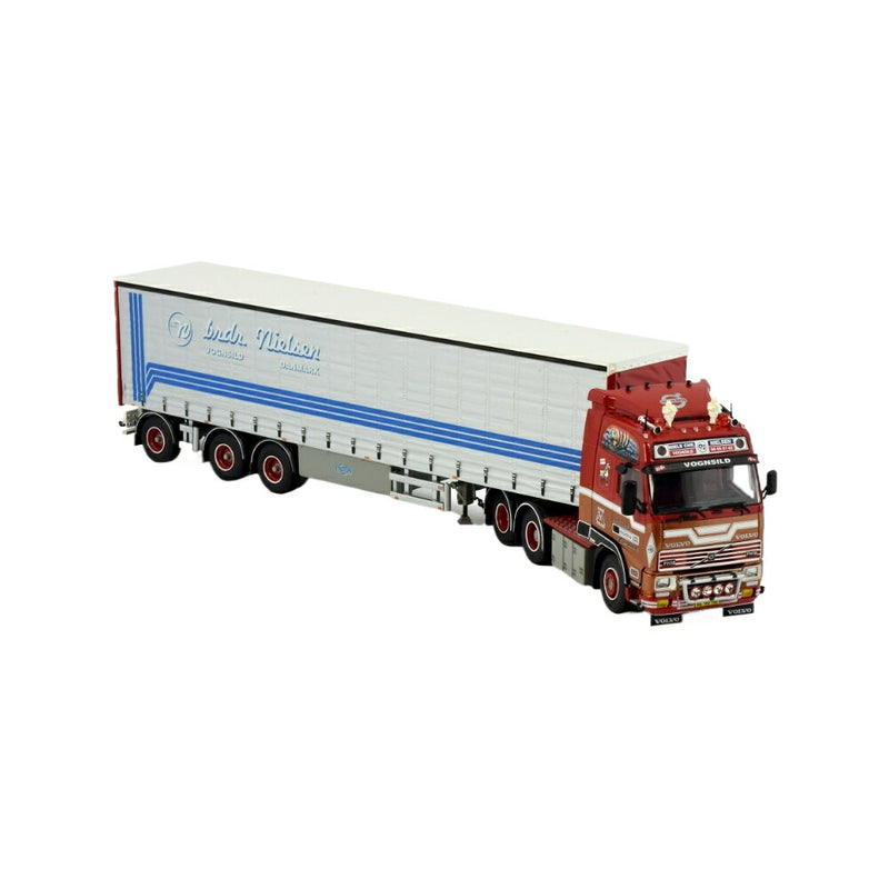 ギャラリービューアに画像をロードする, Brdr. Nielsen Volvo FH16 Globetrotter 6x2 トラック / TEKNO 1/50 建設機械模型 工事車両