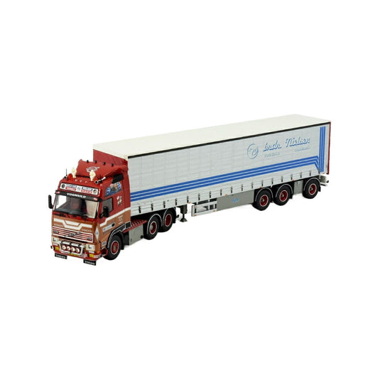 Brdr. Nielsen Volvo FH16 Globetrotter 6x2 トラック / TEKNO 1/50 建設機械模型 工事車両