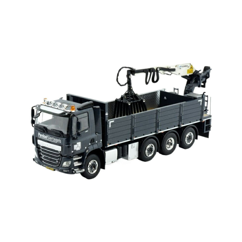 ギャラリービューアに画像をロードする, Pardoel siertegels DAF CF crane トラック / TEKNO 1/50 建設機械模型 工事車両
