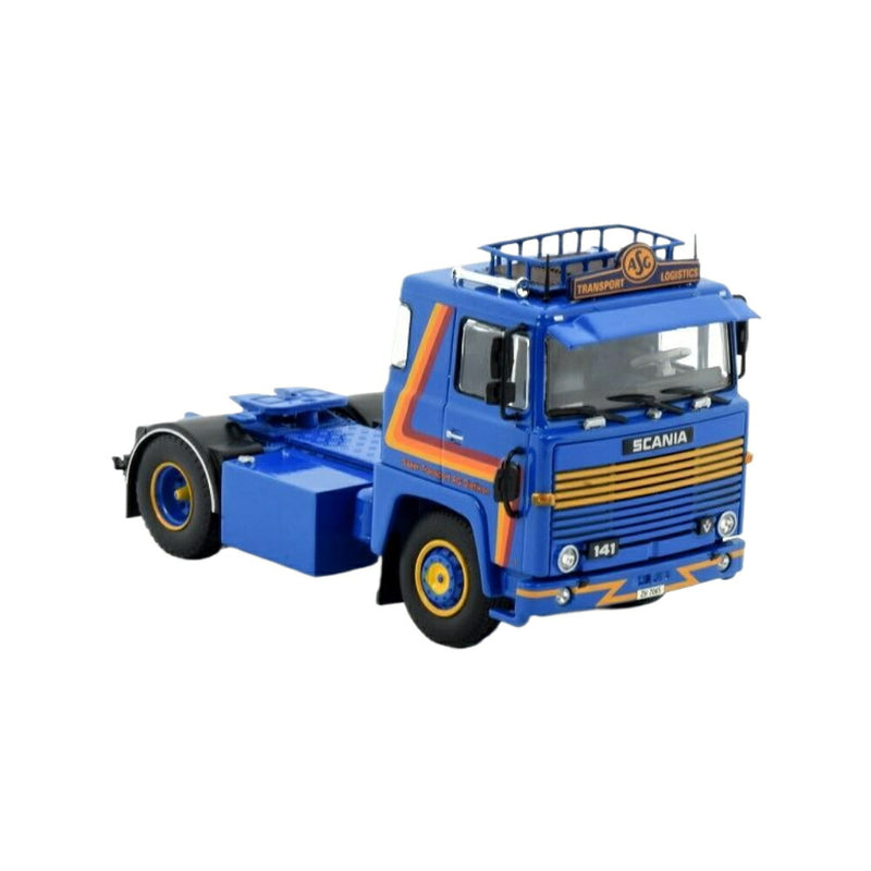 ギャラリービューアに画像をロードする, Saxer Transport Scania 141 トラック / TEKNO 1/50 建設機械模型 工事車両