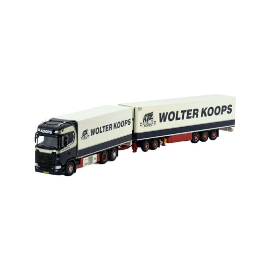 Tekno Wolter Koops Scania 次世代S ハイライン LZV ドリーコビ 83612 トラック1/50 建設機械模型 工事車両