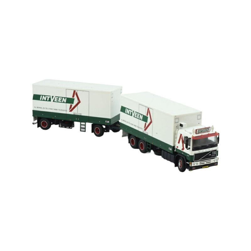 ギャラリービューアに画像をロードする, Intveen Volvo F12 Reefer Box トラック / TEKNO 1/50 建設機械模型 工事車両
