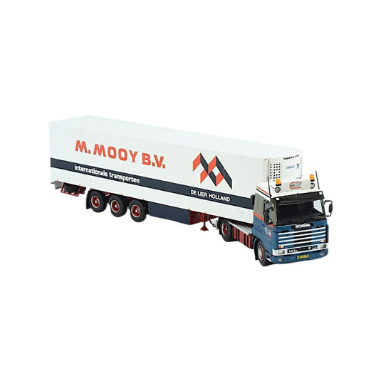 K&B Transport Scania 143-420 Reefer トラック / TEKNO 1/50 建設機械模型 工事車両