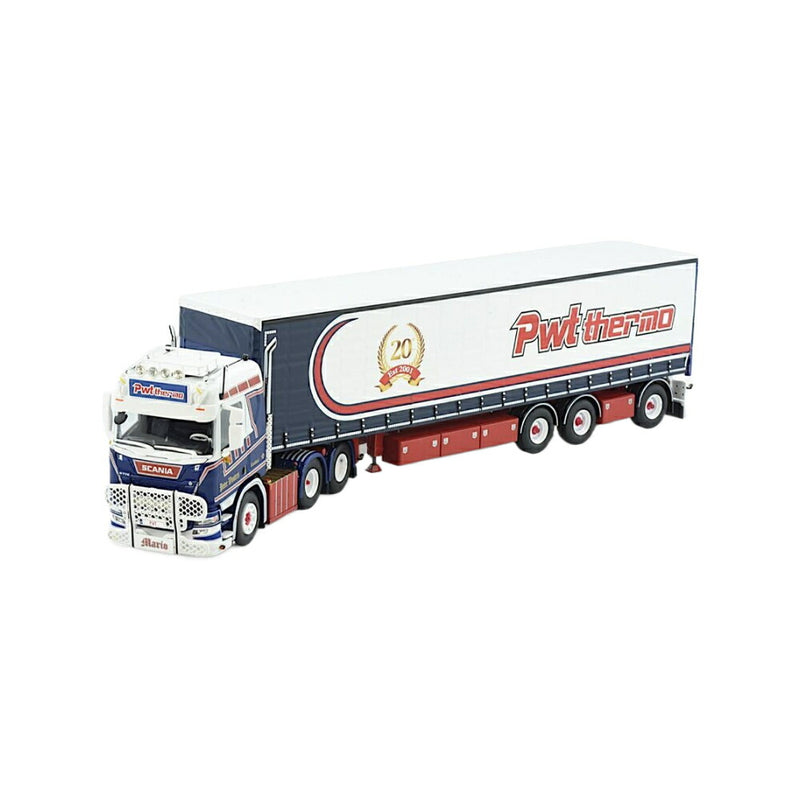 ギャラリービューアに画像をロードする, Peter Wouters Scania Next Gen R カーテンサイドセミトレーラー / TEKNO 1/50 建設機械模型 工事車両