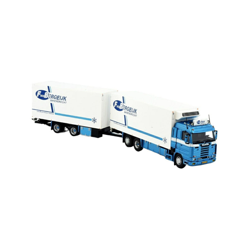 ギャラリービューアに画像をロードする, F. van Bergeijk Scania 143-450 reefer トラック / TEKNO 1/50 建設機械模型 工事車両