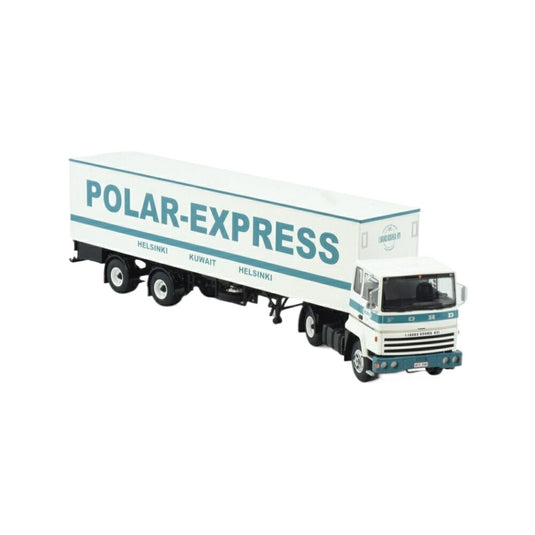 Polar Express Ford Transcontinental Box トラック / TEKNO 1/50 建設機械模型 工事車両