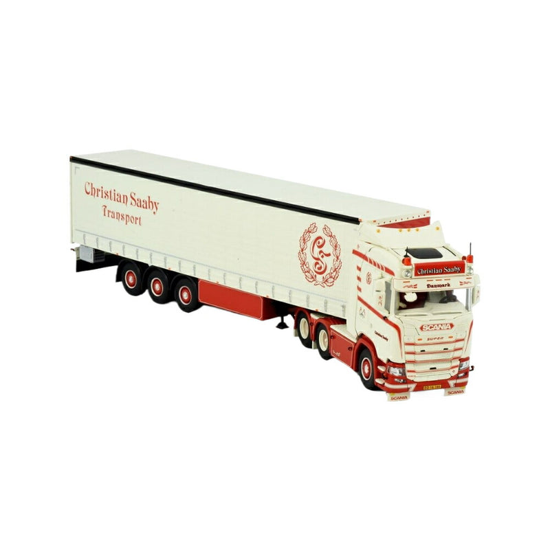 ギャラリービューアに画像をロードする, Christian Saaby Scania Next Gen S-Serie トラック / TEKNO 1/50 建設機械模型 工事車両
