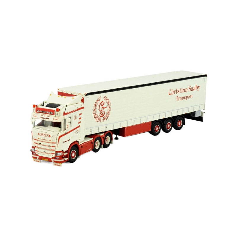 ギャラリービューアに画像をロードする, Christian Saaby Scania Next Gen S-Serie トラック / TEKNO 1/50 建設機械模型 工事車両
