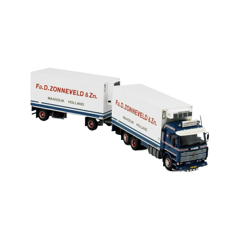ギャラリービューアに画像をロードする, D. Zonneveld Scania 143 reefer trailer トラック / TEKNO 1/50 建設機械模型 工事車両