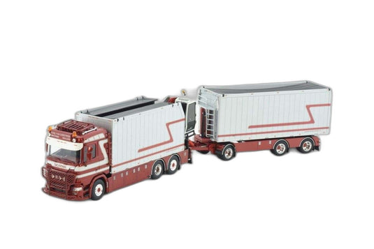G&J van Leeuwen Scania Next Gen R580/ Tekno 1/50 建設機械模型 ミニカー