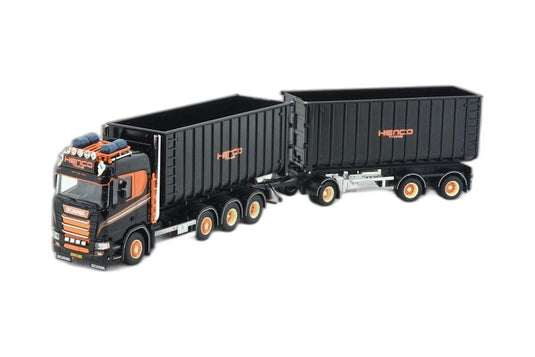 Henco Trans Scania Next Gen R650 8x2/ Tekno 1/50 建設機械模型 ミニカー