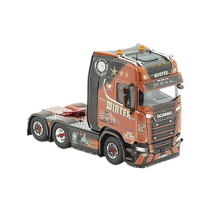 ギャラリービューアに画像をロードする, Winter Scania Next Gen S650 Highline トラクタ トラック / TEKNO 1/50 建設機械模型 工事車両