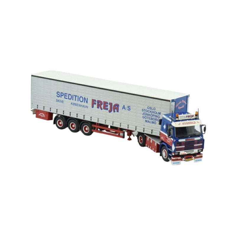 ギャラリービューアに画像をロードする, Morten Nielsen Scania 143 Curtain トラック / TEKNO 1/50 建設機械模型 工事車両