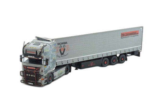 HP Transped Scania R Serie Streamline/ Tekno 1/50 建設機械模型 ミニカー