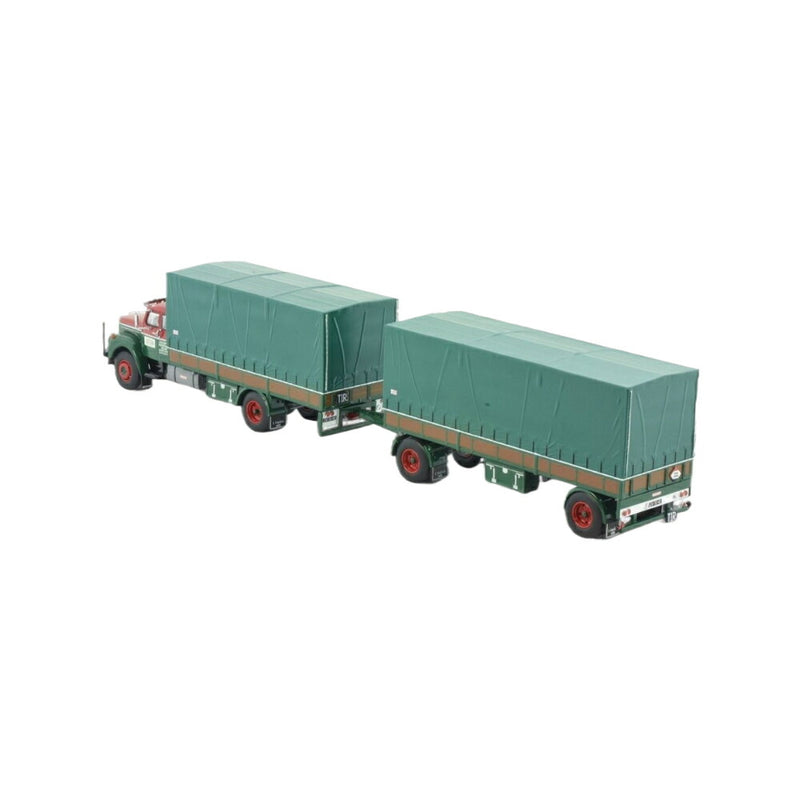 ギャラリービューアに画像をロードする, DSW Scania 110 Vabis Tarpaulin トラック / TEKNO 1/50 建設機械模型 工事車両