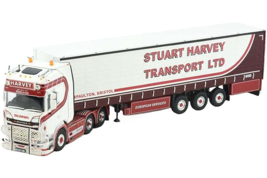 Stuart Harvey Transport Scania Next Gen トラクタ / Tekno 1/50 建設機械模型 工事車両